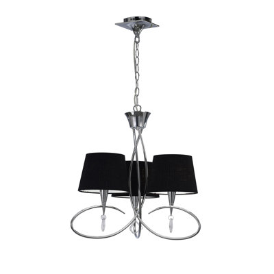Eurich 3 - Light Shaded Chandelier