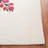 Chelsea Hand Tufted Wool/Cotton Floral Rug in Ivory/Rose-2027847421