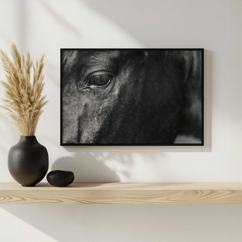«Still» par Nathan Larson, reproduction d'art, H 12 po x l 18 po, Or