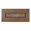 56'' Rectangular Propane Fire Pit, 50,000 . Brown Wood Finish. Lightweight Concrete, No Assembly, Transform Your Outdoor Mood Fireplace, Rectangular. Theme. Relax In Hideaway