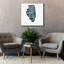 «Illinois 2» par Art Licensing Studio, art mural sur toile
