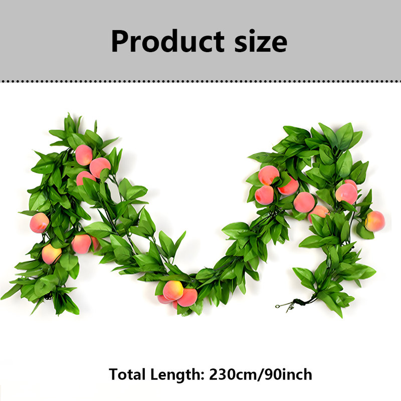 90'' in. Faux Garland
