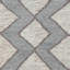Textures Wool Geometric Area Rug in Gray-50584279