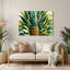 Art mural en métal Botanical Pineapple Plant-583877474