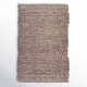 Zekia Handmade Wool Taupe Rug