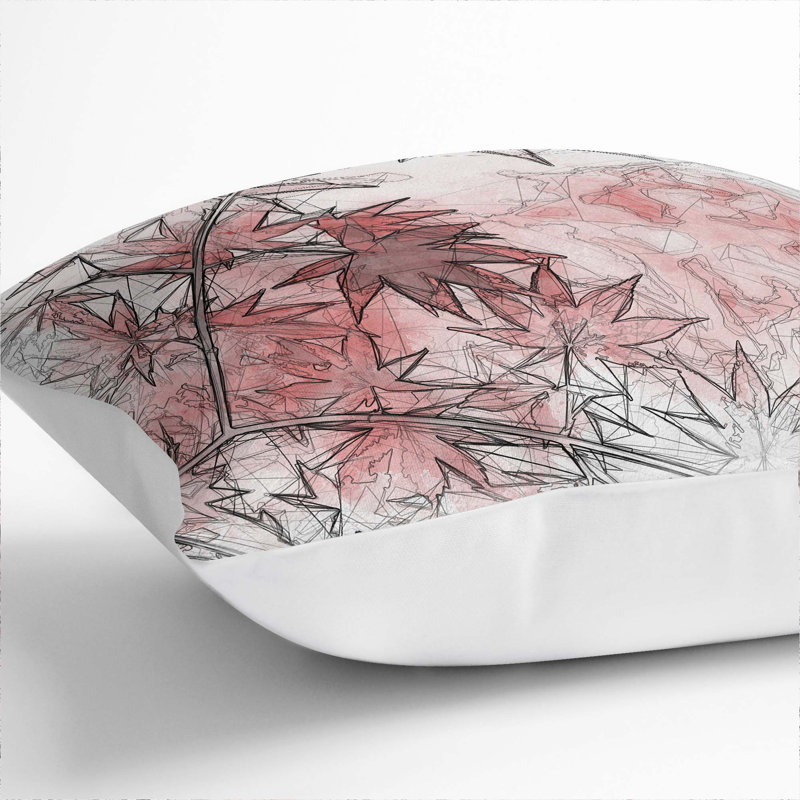 Square Throw Cushion, 40cm H x 40cm W x 15cm D, White