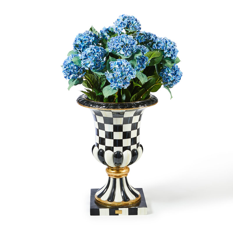 Pink Hydrangea Urn Filler, Blue