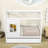 Balqees Twin Size House Daybed with Trundle-1889053033