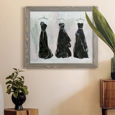Noir et bling I - peinture encadrée