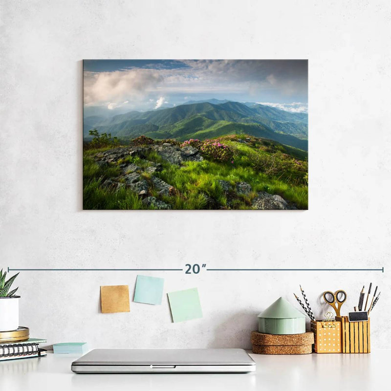 Alvord majestueux Blue Ridge Mountains, H 8 po x l 12 po