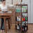Nut-Brown Modern Solid wood Standard Bookcase