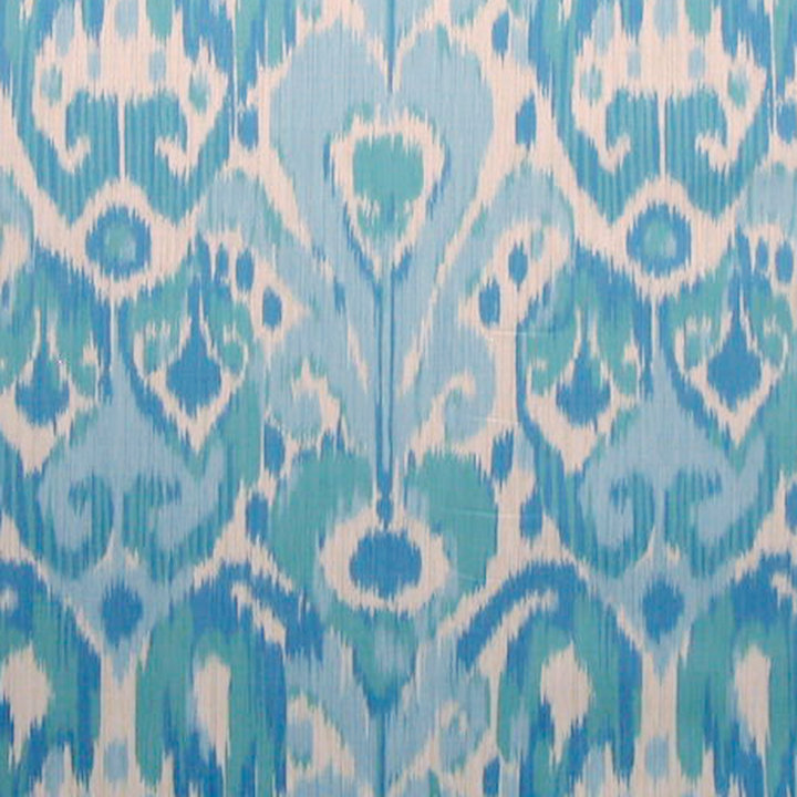 Fabric, Blues/Cream