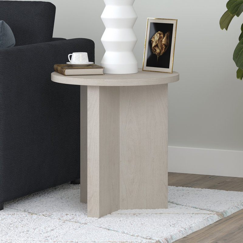 Lauralyn Side Table, Antiqued Grey