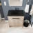 Daneca 30'' Single Bathroom Vanity with Ceramic Top