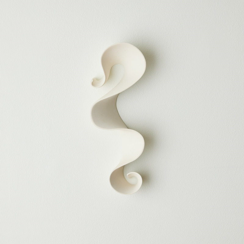 Tempest Wall Ribbon-White-Med, White