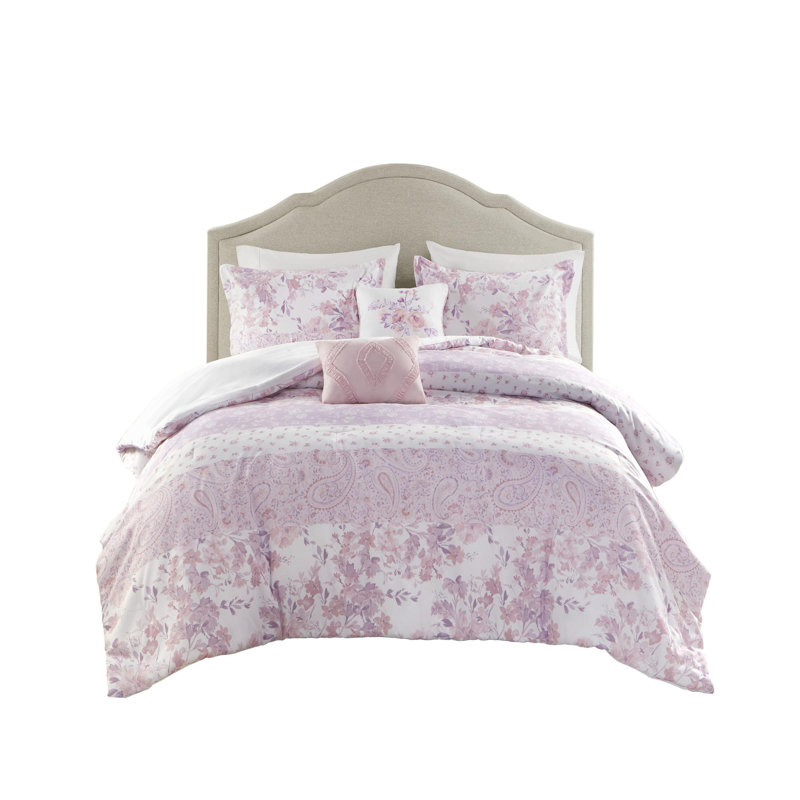 Polyester Comforter Set of 5, Full Comforter + 4 Additional Pieces