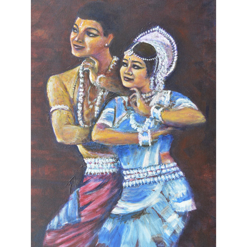 Sringara Ras | Acrylic On Canvas | By Usha Shantharam