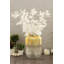 Élégant vase en verre enduit ombre dorée, 3,9 x 7,9 x 3,9 pouces | 100% verre de qualité supérieure, parfait pour les arrangements floraux et la décoration intérieure | Centre de table élégant pour le salon, la salle à manger ou le bureau-654378521
