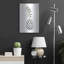 Art mural en métal Winro Porter «Modern Nature 3 Black» par Mercedes Lopez-1291966612
