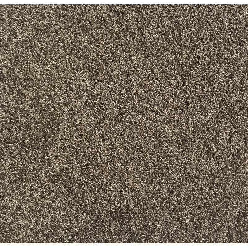 24x24'' Peel & Stick Plush Carpet Tile, Latte