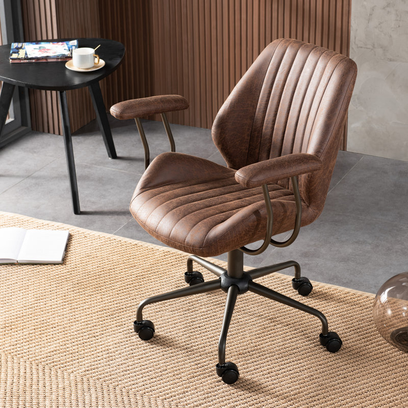 Rayniya Task Chair, Dark Brown
