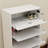 Functional Mirror Shoe Cabinet with Six Flip Drawers, Shoe Rack Organizer for Ample Storage, Four Metal Legs and Hand-Touch Flip-Out Door