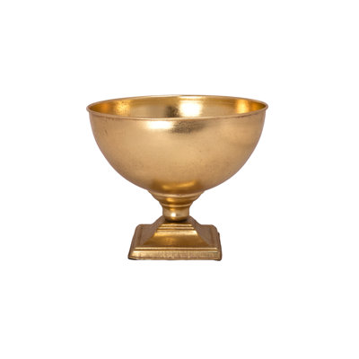 Metal Planter Gold