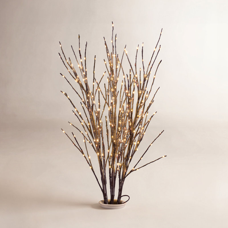 41'' LED Lighted Trees & Branches, Brown