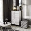 Jasinski Particle Board Rectangle Storage Unit Accent Chest