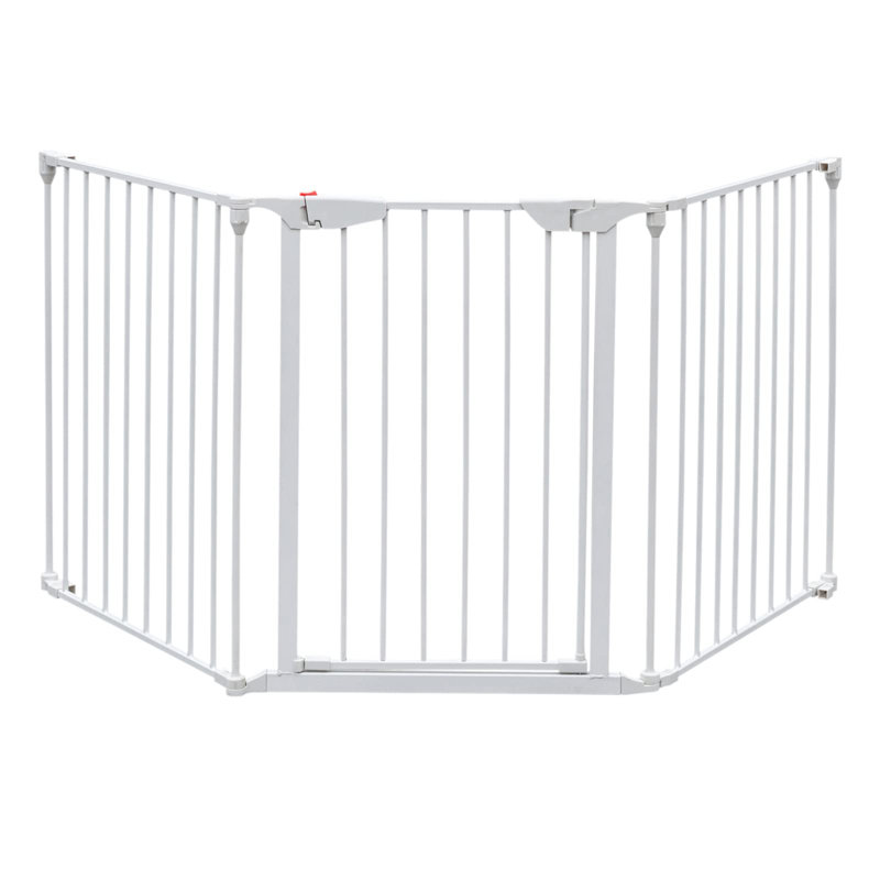 Clôture pliable 3 pièces, Blanc
