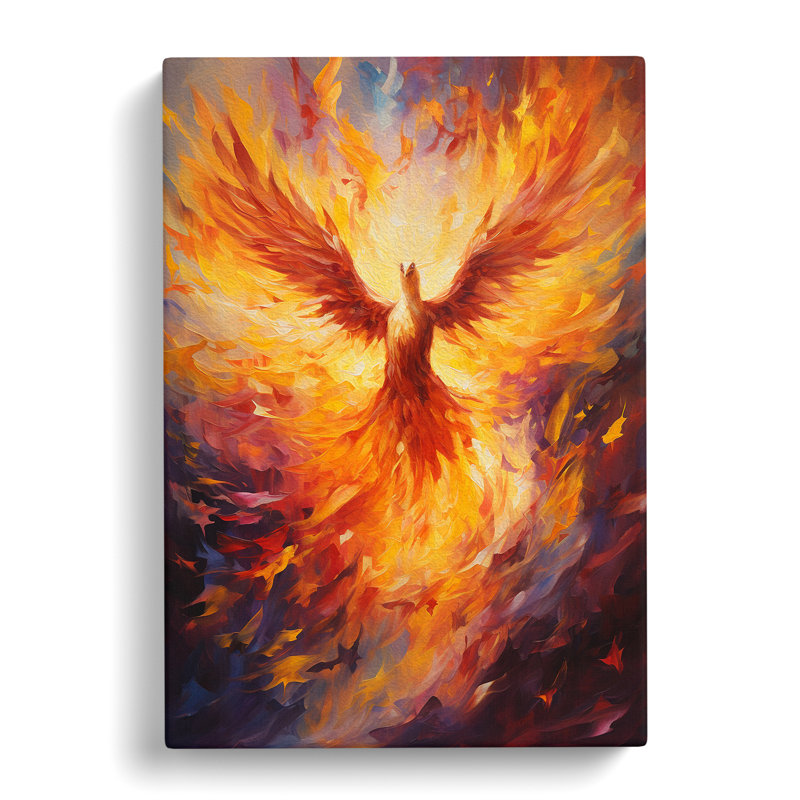 Phoenix Impressionism - No Frame Print, 50cm H x 35cm W x 3cm D