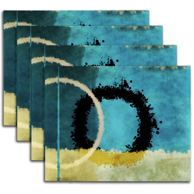 Polyester Abstract Placemat