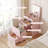 3 In 1 Vanity Desk With Flip Top Mirror And Lights-928392214