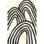 Three Black Rainbows Print by Hable Construction-1223877054
