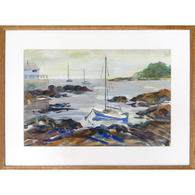 " Wonson Cove " by Nancy Alimansky Painting Print