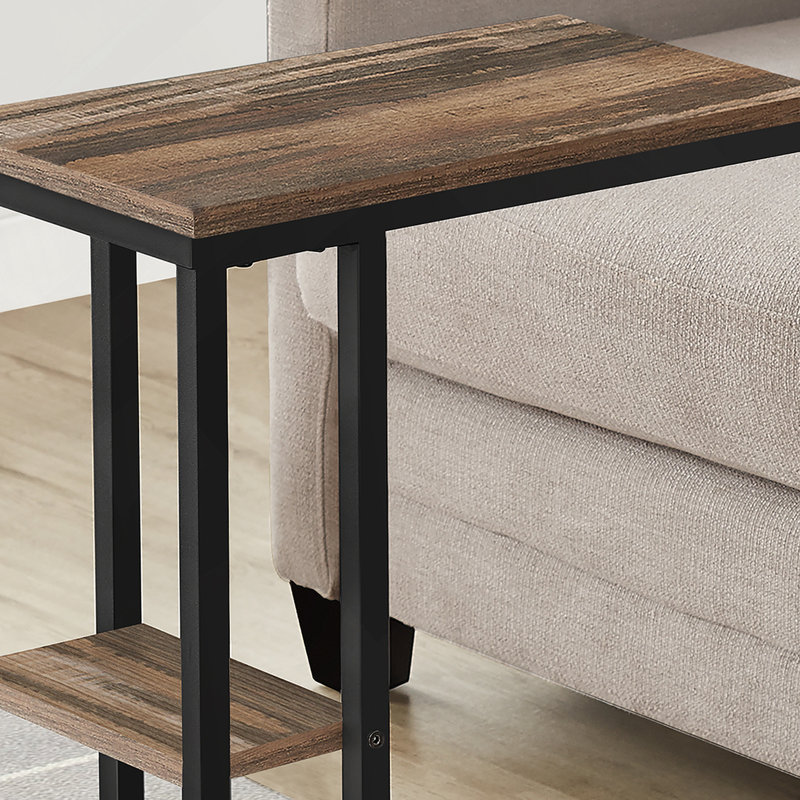Shem End Table, Brown