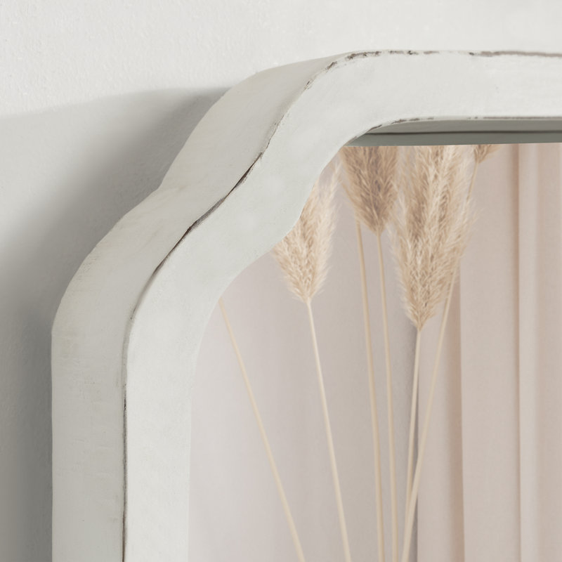 Vannessa Mirror, White, 24" x 18"