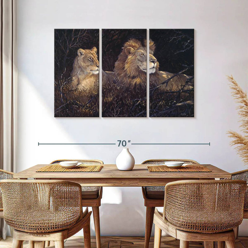 Brampt In Deep Shadows, 36" H x 57" W