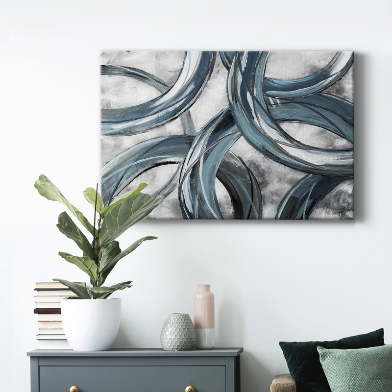 Anneau autour - reproduction sur toile tendue, L 18 po x H 12 po