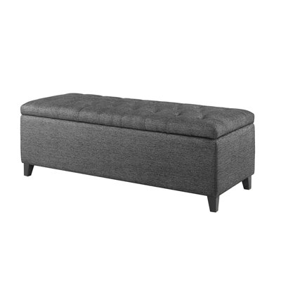 Tufted Top Soft Close Storage Bench