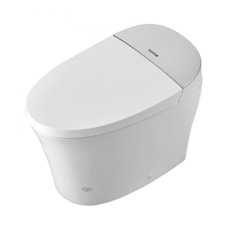Elongated Smart Toilet Auto Freshening Toilet with Heated Toilet Seat