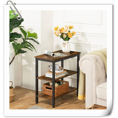 Brinslee 23.6'' W Metal Nightstand