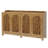 57" Sideboard Buffet, Farmhouse Storage Cabinet with Adjustable Shelf