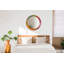 Huldar Glass Flat Wall Mirror