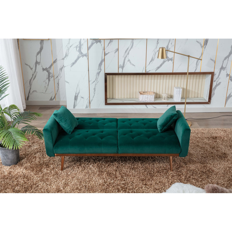Upholstered 63.87'' Sleeper Sofa