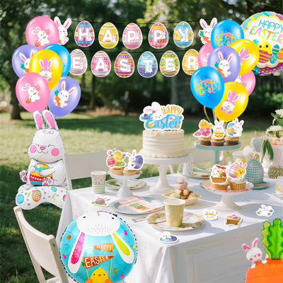 Joyeuses Pâques, 51 pièces de décorations de Pâques