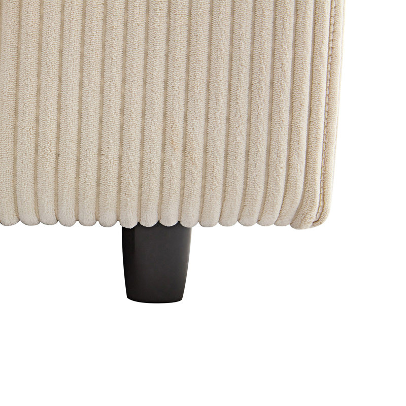 Upholstered 105'' Sofa, Beige