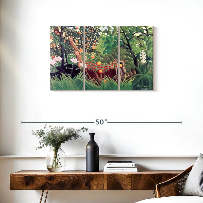 Alvord Exotic Landscape 1910, 20" H x 33" W