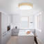 Avory Fabric Flush Mount-1038373647