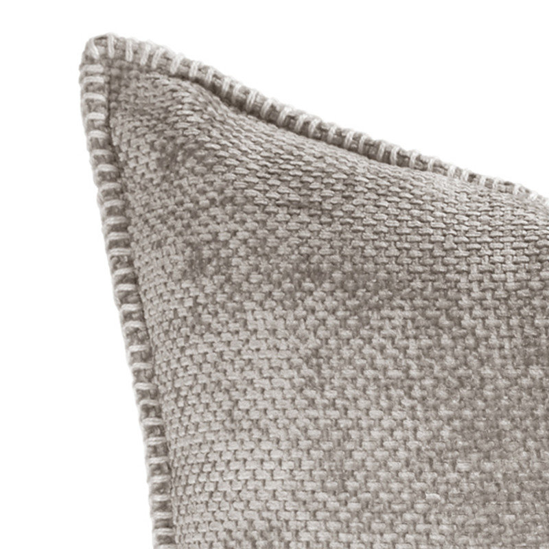 Coussins en chenille Austin Horn Classics, Gris colombe